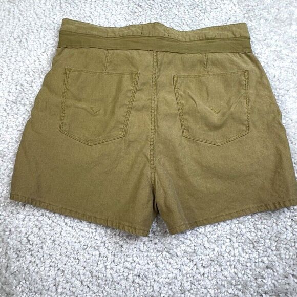 Hudson Paperbag Shorts Green - Picture 3 of 11